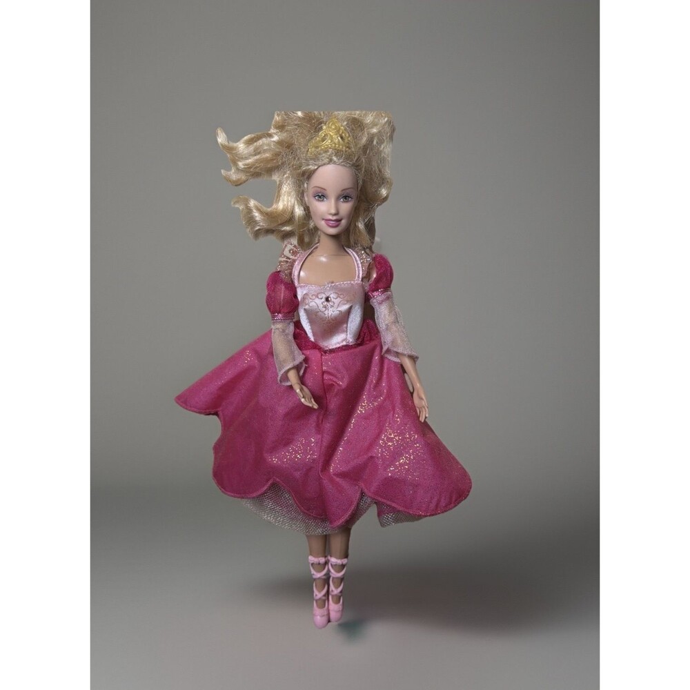 Vtg BARBIE IN THE 12 DANCING PRINCESSES DOLL 2006 GENEVIEVE WATCH VIDEO